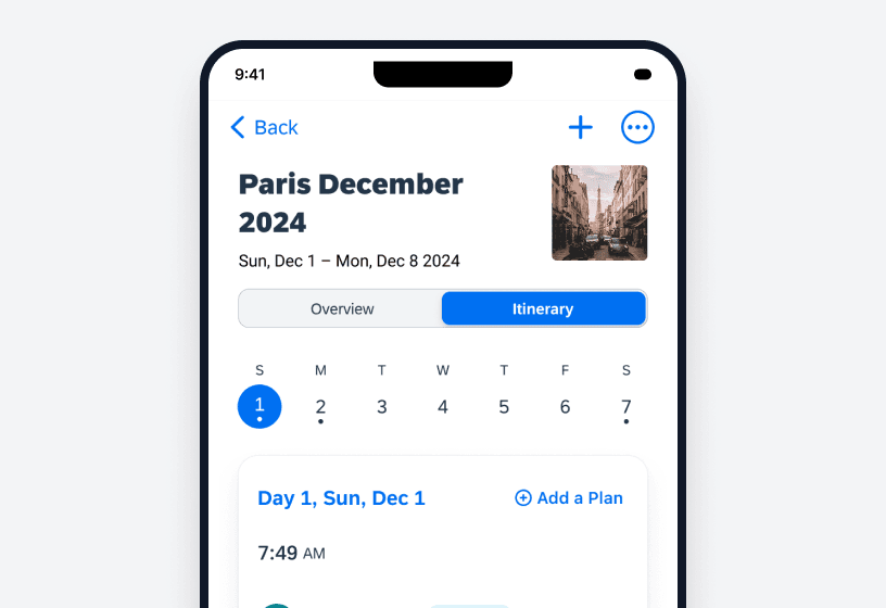 TripIt information architecture overhaul — proposed restructure showing the new navigation model